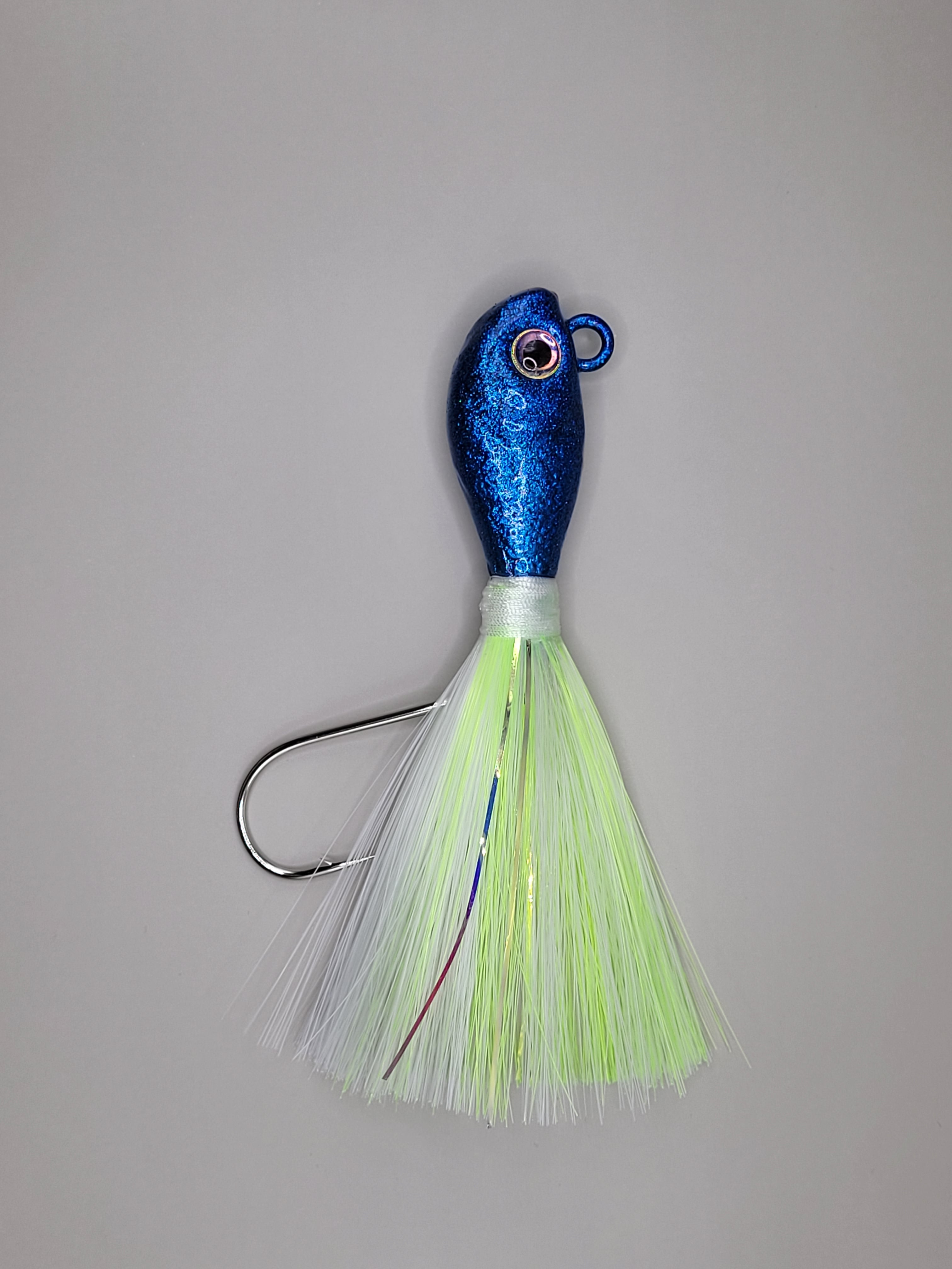 Swing Hook Bucktail-Blue Fuse 8 oz