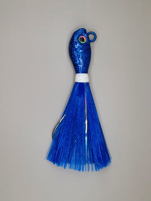 Swing Hook Bucktail - Electric Blue