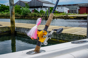 Ultra Minnow Bucktail - Pink shine/White