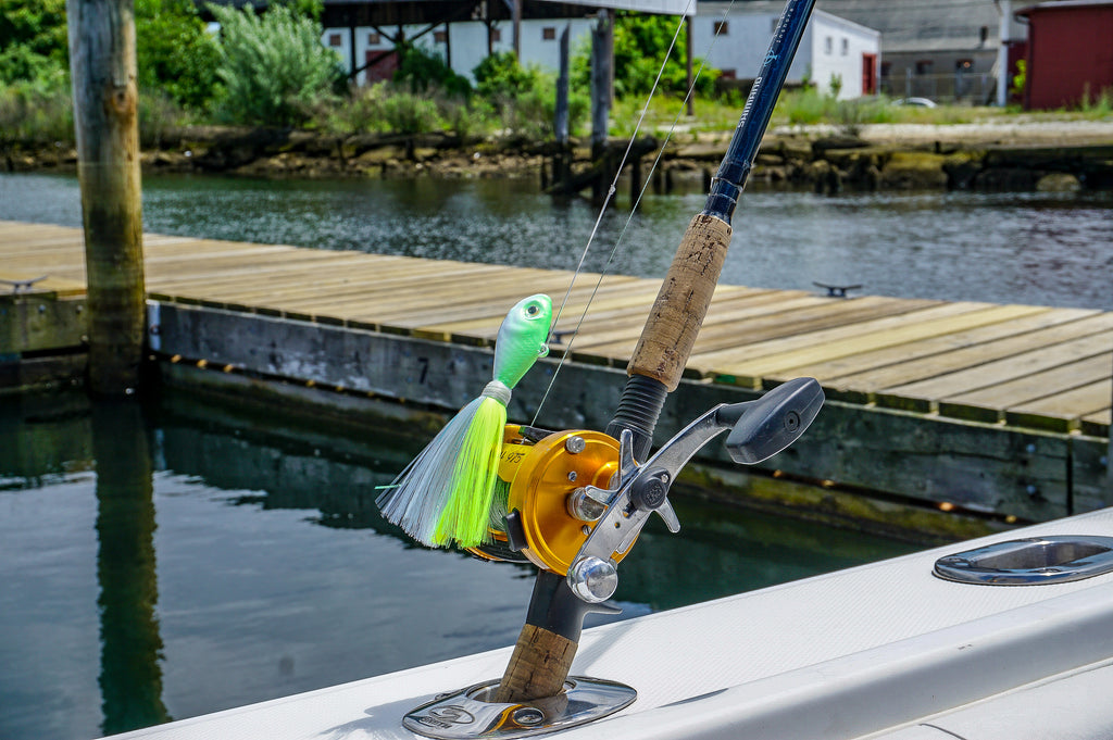 Ultra Minnow Bucktail - Pearl green/White