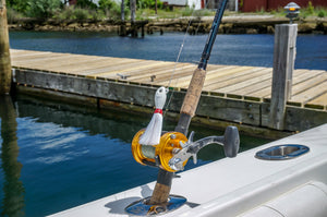 Swing Hook Bucktail - White