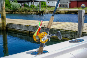 Swing Hook Bucktail - Nuclear Chicken