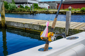 Swing Hook Bucktail - Pink/White