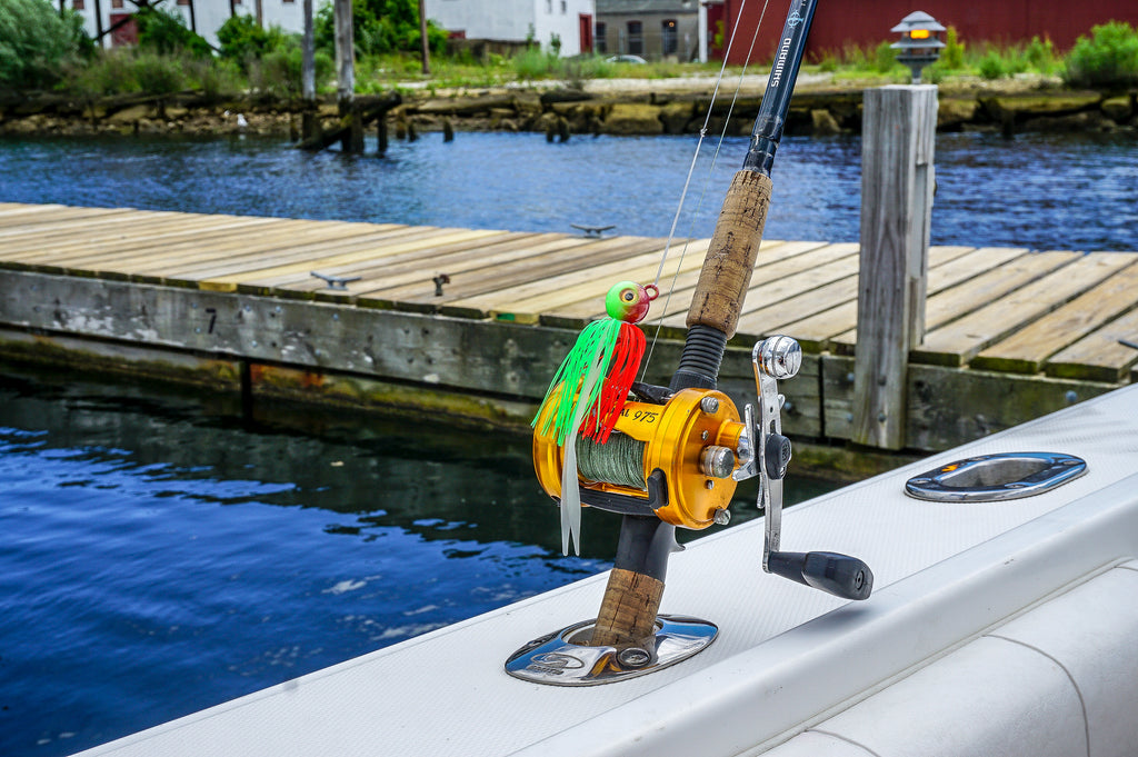 Ball Head Jig With Skirt - Nuclear Chicken