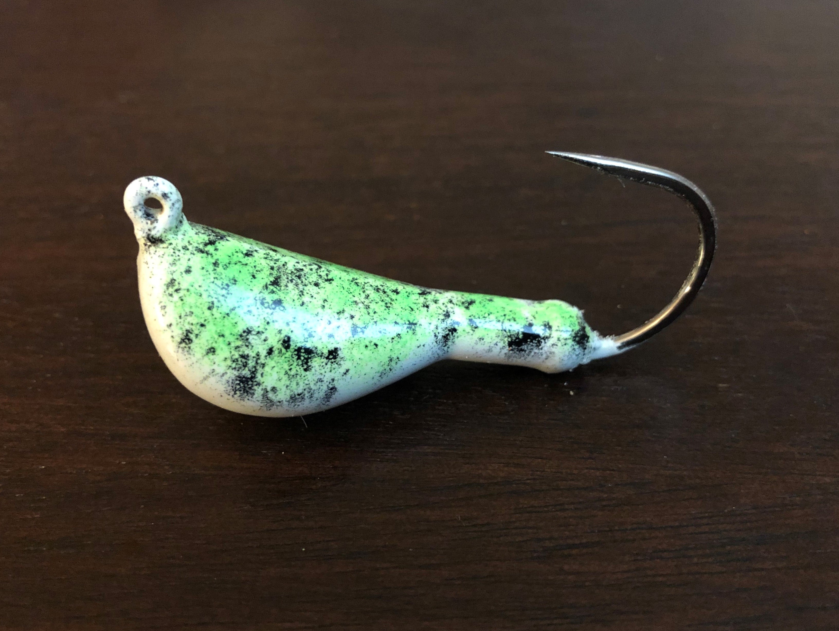 Banana Jig - Green Glow – Northeastern Tackle Company