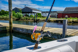 Ultra Minnow Jig - Pink shine/white