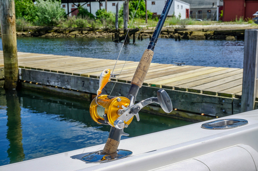 Ultra Minnow Jig - pearl orange/white