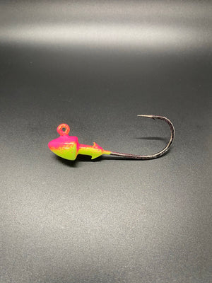 bullet jig - pink/yellow