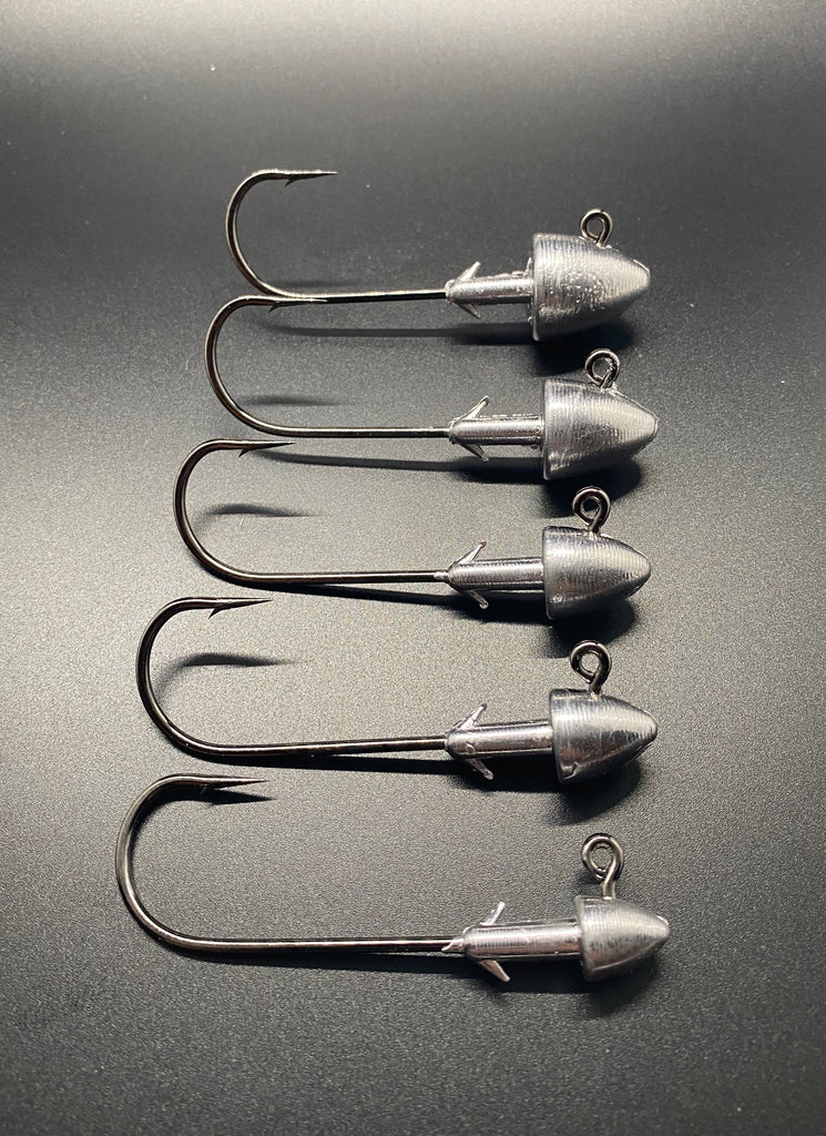 Bullet jigs 2 pack - plain