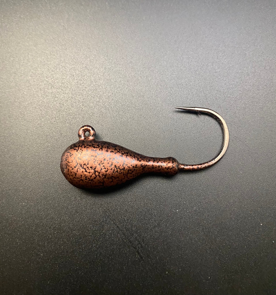 Flat head jig - old penny