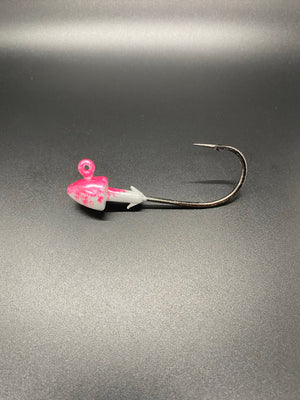 bullet jig - pink/white