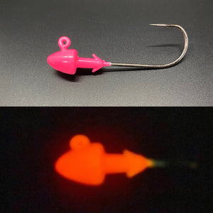 bullet jig - pink glow