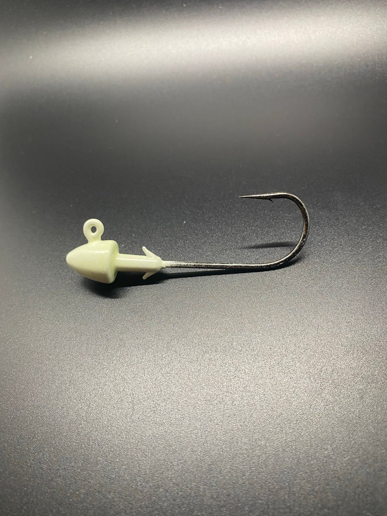 Bullet jigs 2 pack - glow