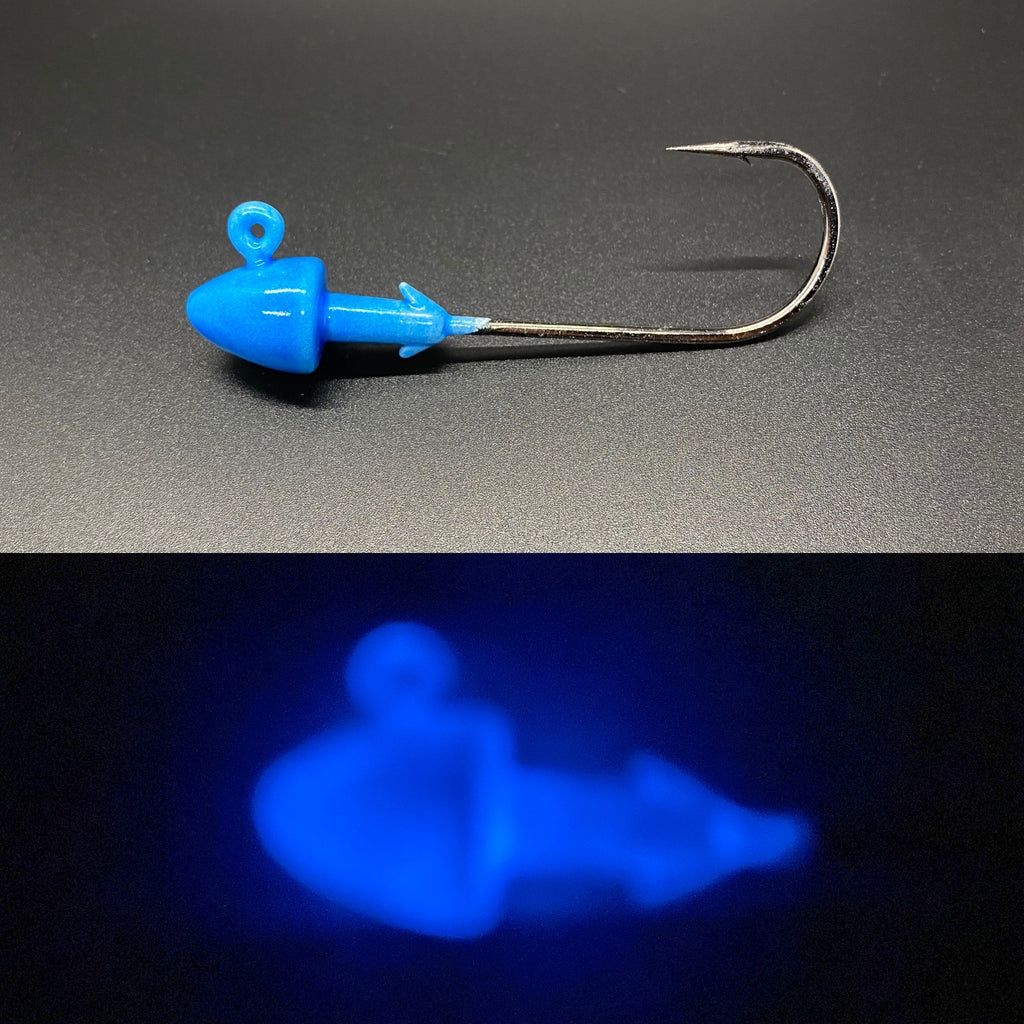 bullet jig - blue glow