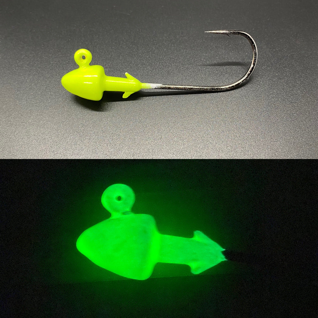 bullet jig -  yellow glow