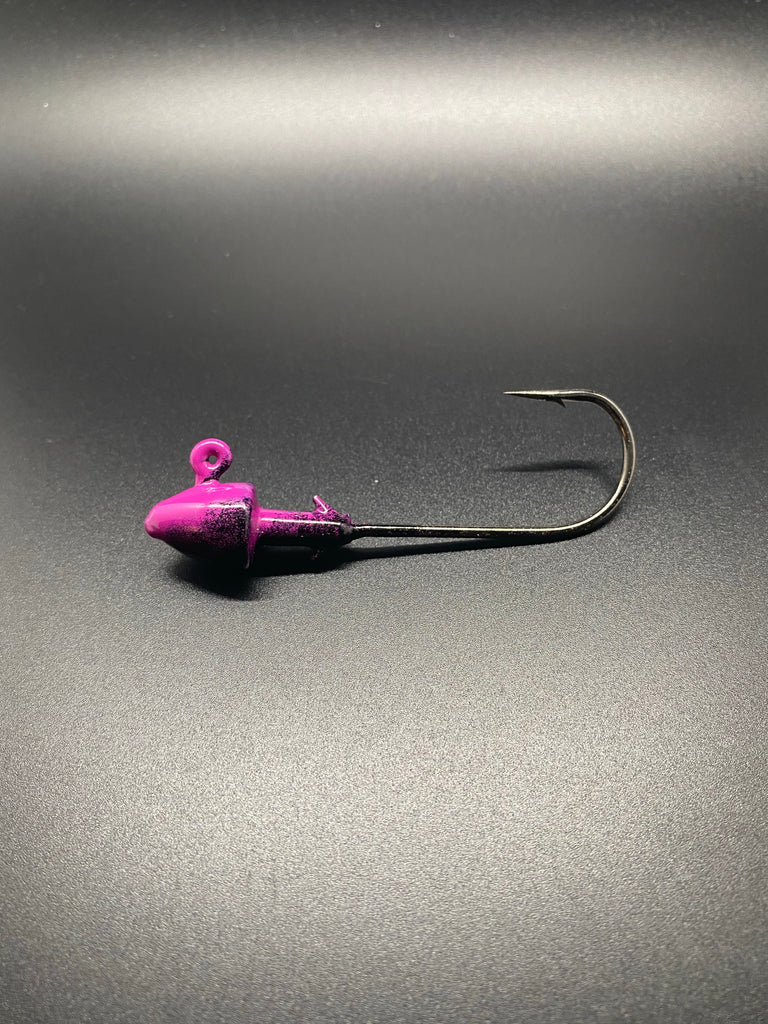 Bullet jigs 2 pack - black/purple