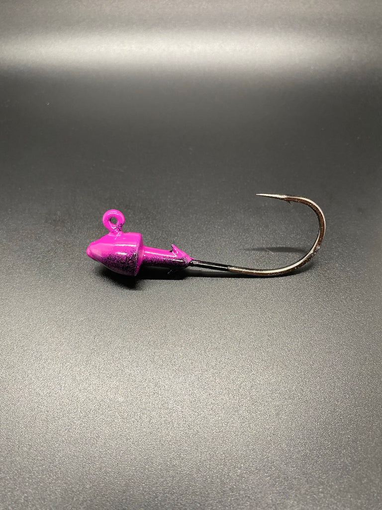 bullet jig - purple/black