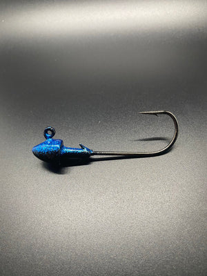 Bullet jigs 2 pack - blue/black