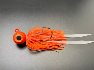 Big Eye Jig - salmon orange